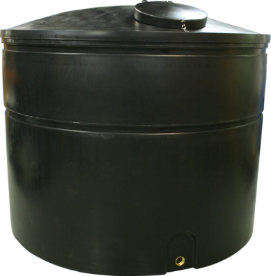 6250 Litre Standard Duty Water Tank Height 165 cm Diameter 220 cm