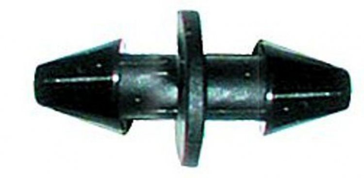 Barbed Connector 6mm O/D Pipe - Click Image to Close