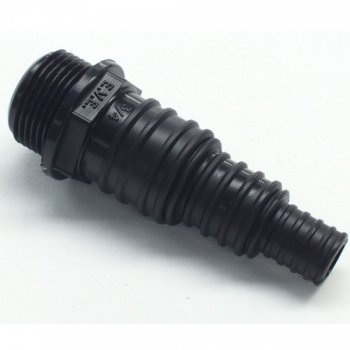 Multi Stage Hose Adaptor 3/4" BSP Male Thread - 1/2" Or 3/4" Or 1" I/D Hose