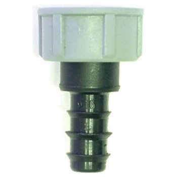 Tap Connector 3/4" Female Thread - 16mm Barbed