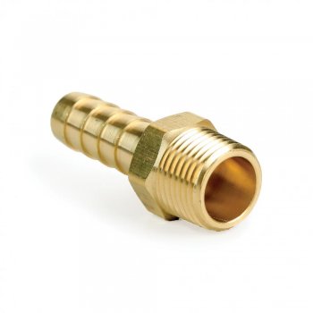 Brass Hose Tail 20mm Tail - 1/2" Male BSP thread