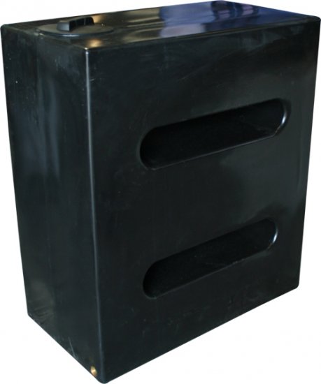 650 Litre Slimline Water Tank H125cm X D57cm X L 105cm - Click Image to Close