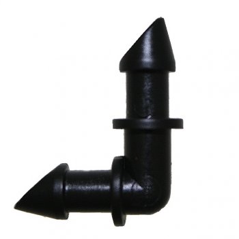 Micro Pipe Mini Push Fit Elbow 6mm x 6mm