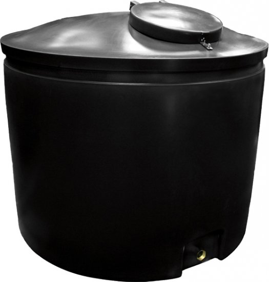 2300 Litre Round Tank Height 125 cm Diameter 160 cm - Click Image to Close