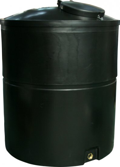 2500 Litre Large Commercial Water Tank Height 188cm Diamter 143 cm - Click Image to Close