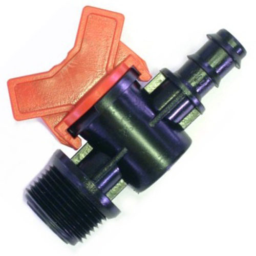 25mm Barbed - 3/4 inch Bsp Threaded Control Valve - Click Image to Close