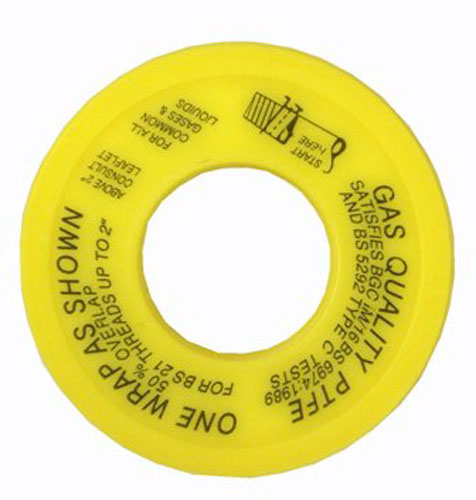 Gas Grade PTFE Threaded Joint Tape - Click Image to Close